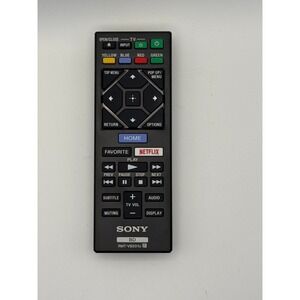 Sony RMT-VB201U Remote Control for BD Blu-ray Disc Player Black Wireless